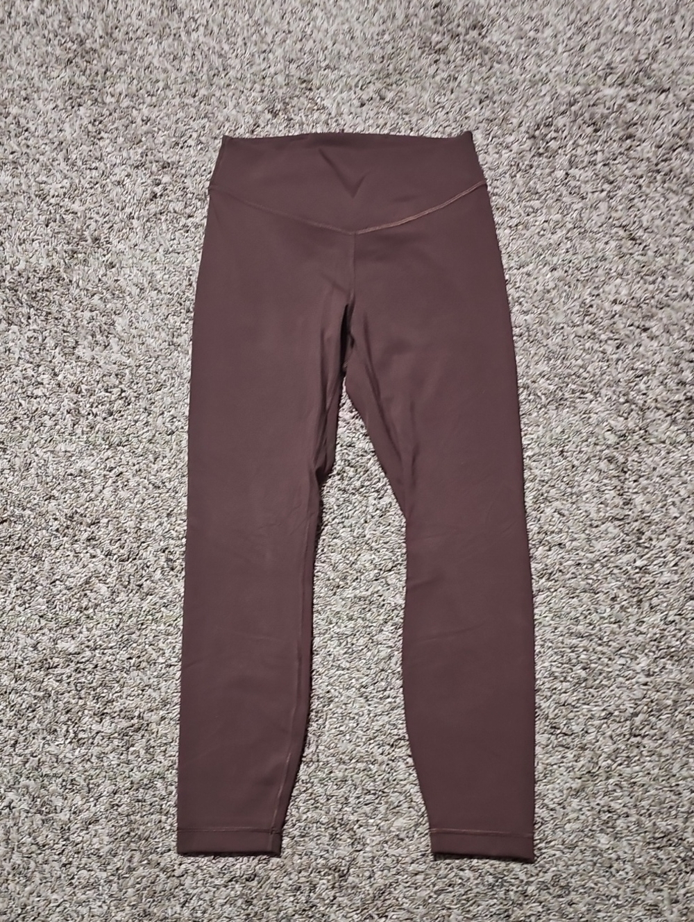 Lululemon Wunder Under Smoothcover Leggings Sz 8, 25" Nwots,Espresso Brown!